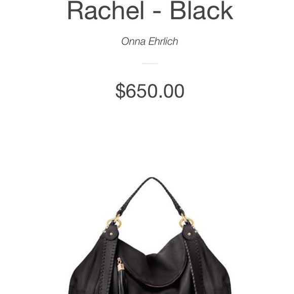 NWT Onna Ehrlich Cognac Leather Rachel Hobo Bag - Picture 7 of 8